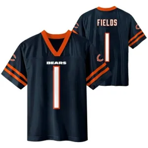 NFL Chicago Bears Boys' Short Sleeve Fields Jersey