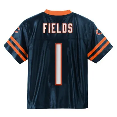 NFL Chicago Bears Toddler Boys' Short Sleeve Fields Jersey Team Licensed