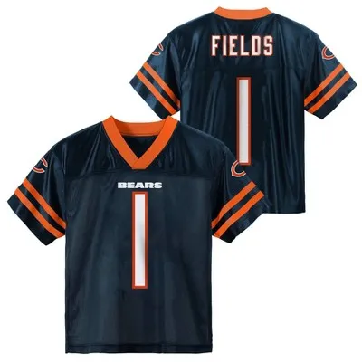 NFL Chicago Bears Toddler Boys' Short Sleeve Fields Jersey Team Licensed