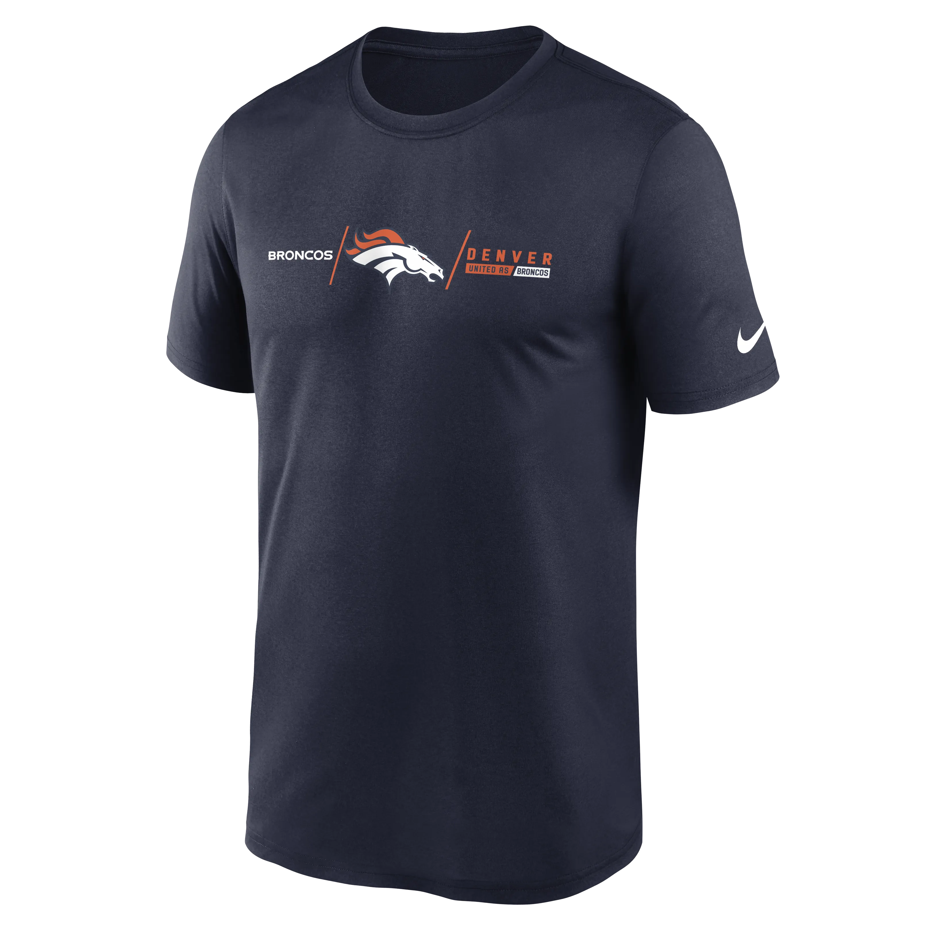 NFL Denver Broncos Nike Horizontal Lockup Legend Tee