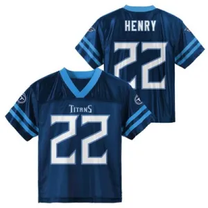 NFL Tennessee Titans Toddler Boys' Short Sleeve Henry Jersey Team Licensed