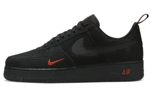 Nike Air Force 1 Low Multi-Swoosh Black Crimson