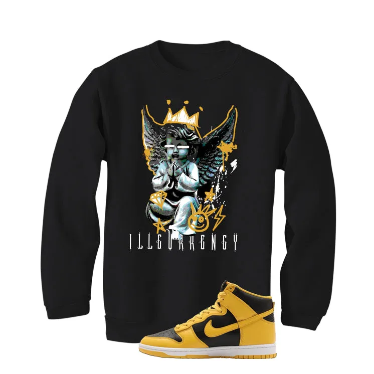 Nike Dunk High Wu-Tang Black T-Shirt (Graffiti Angel)| illcurrency