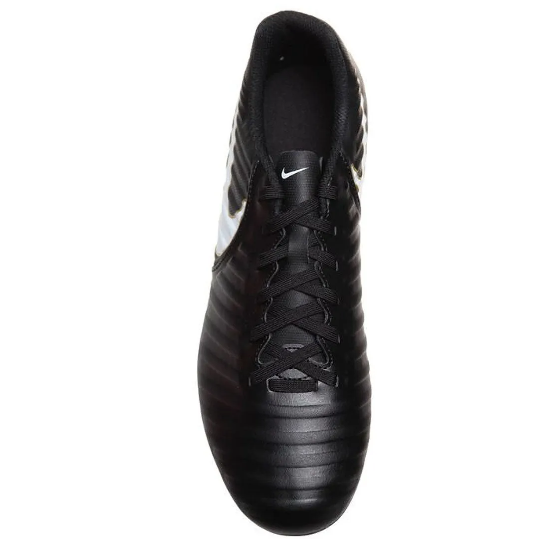 Nike Tempo Rio Iv Fg Black Football Shoes