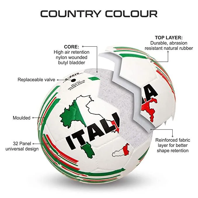 Nivia Country Color Football | KIBI Sports