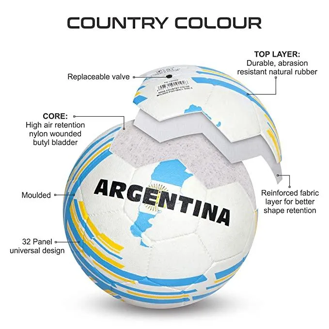 Nivia Country Color Football | KIBI Sports