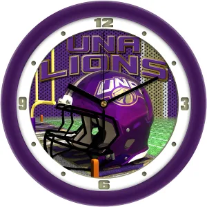 North Alabama Wall Clock - Football Helmet