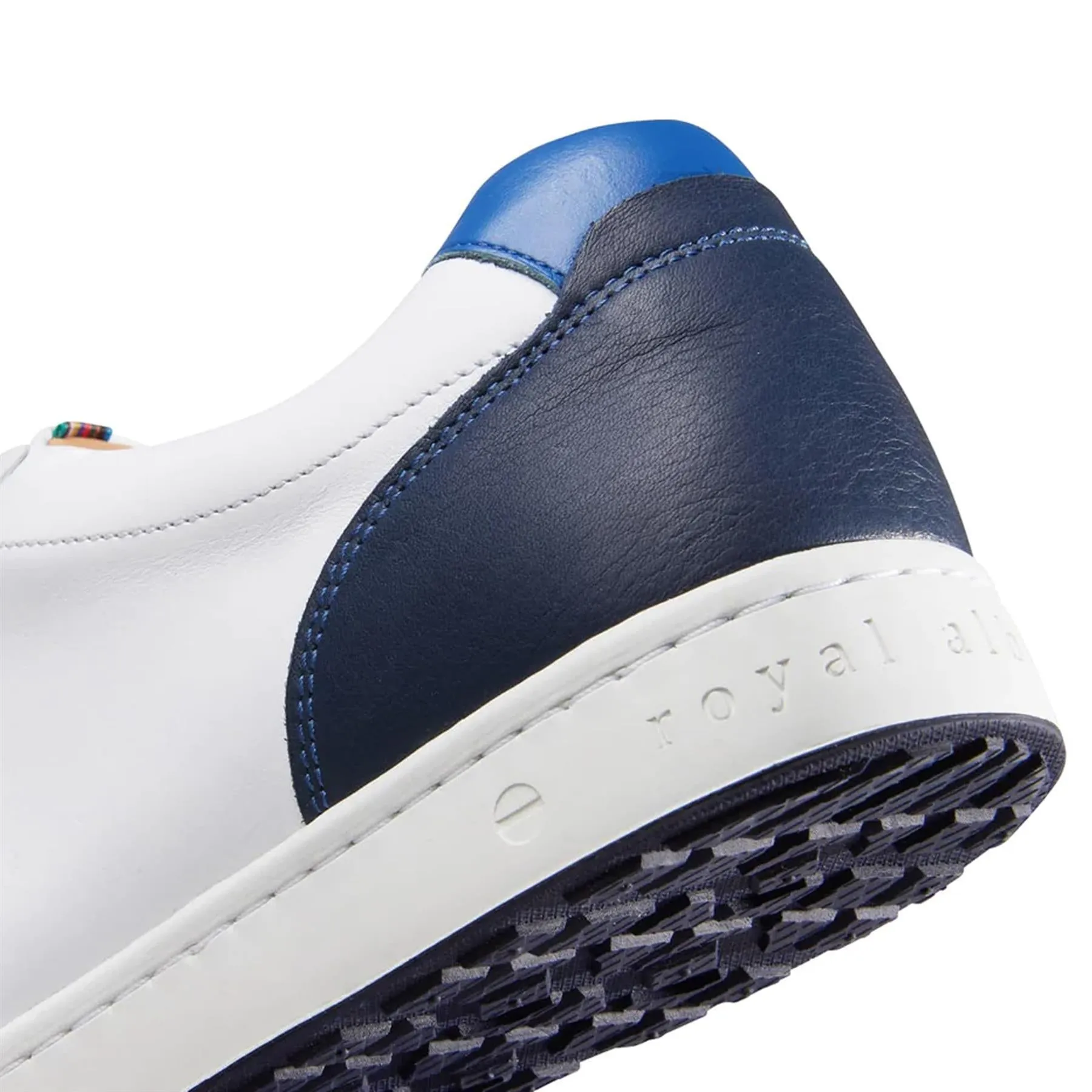 Northcote Golf Shoe White/Navy - AW24