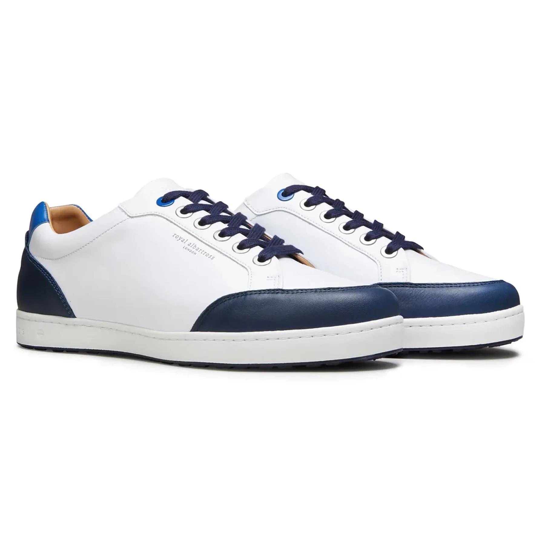 Northcote Golf Shoe White/Navy - AW24