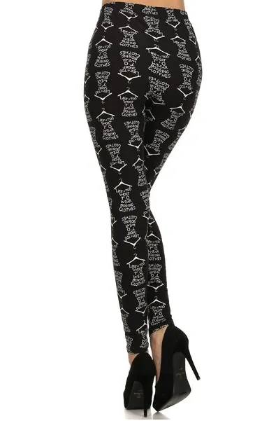 NU Death to Boredom Print Leggings