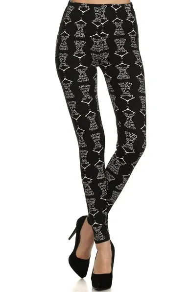 NU Death to Boredom Print Leggings