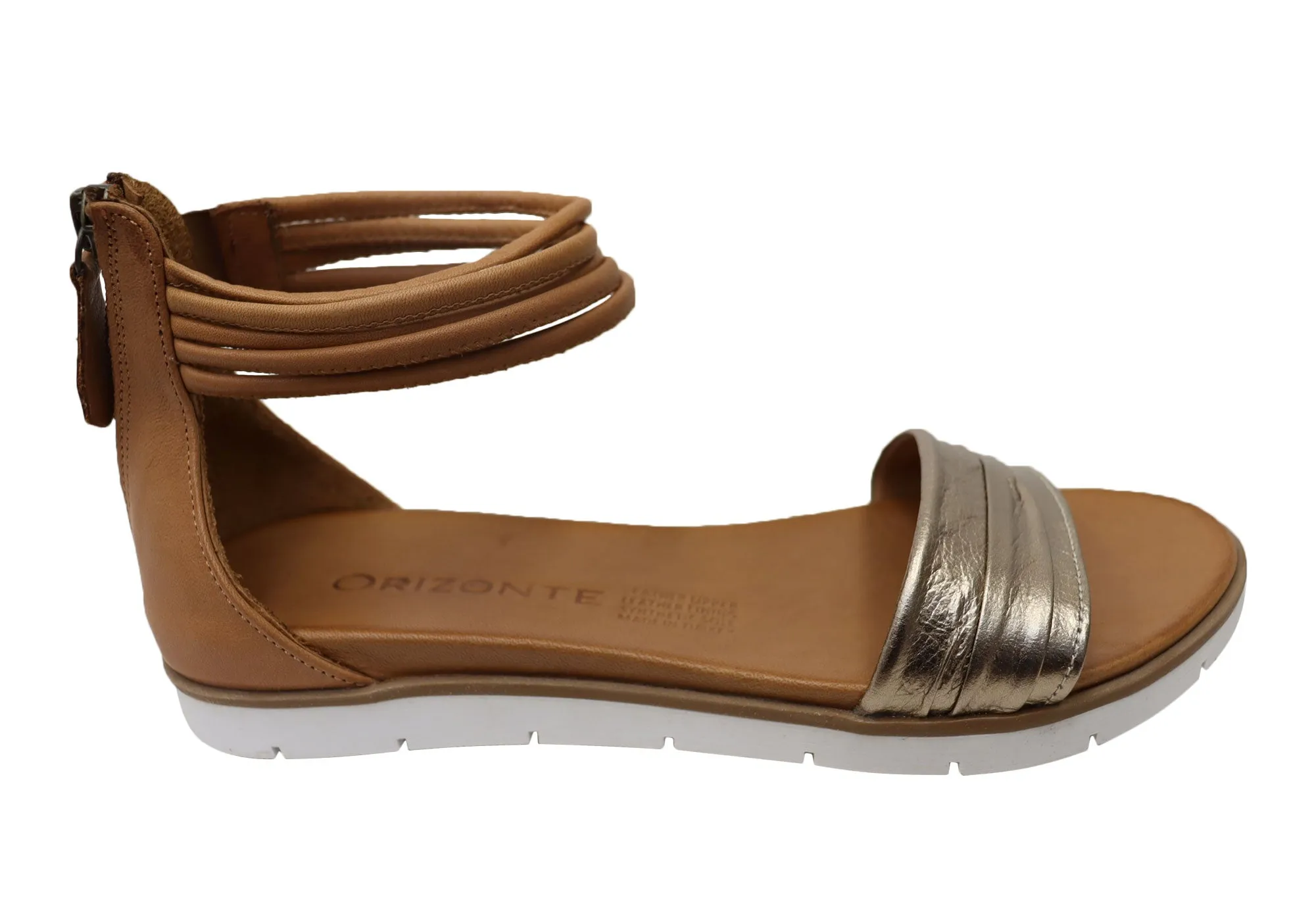 Orizonte Mischa Womens Comfortable European Leather Sandals