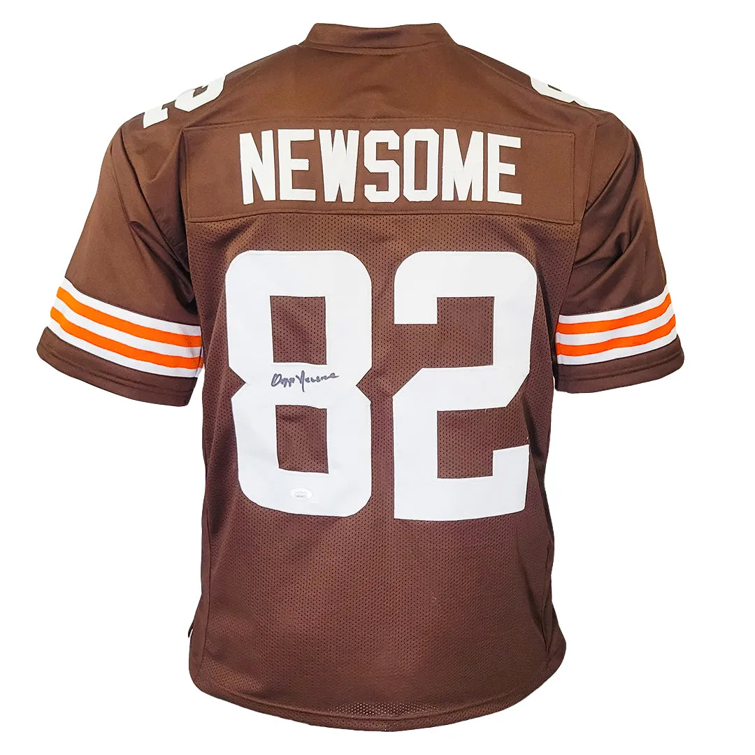 Ozzie Newsome Signed Cleveland Brown Football Jersey (Beckett)