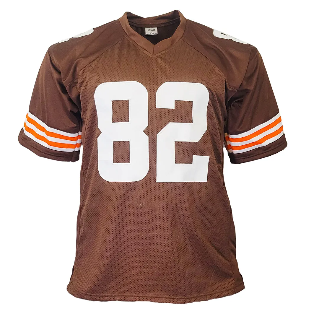 Ozzie Newsome Signed Cleveland Brown Football Jersey (Beckett)