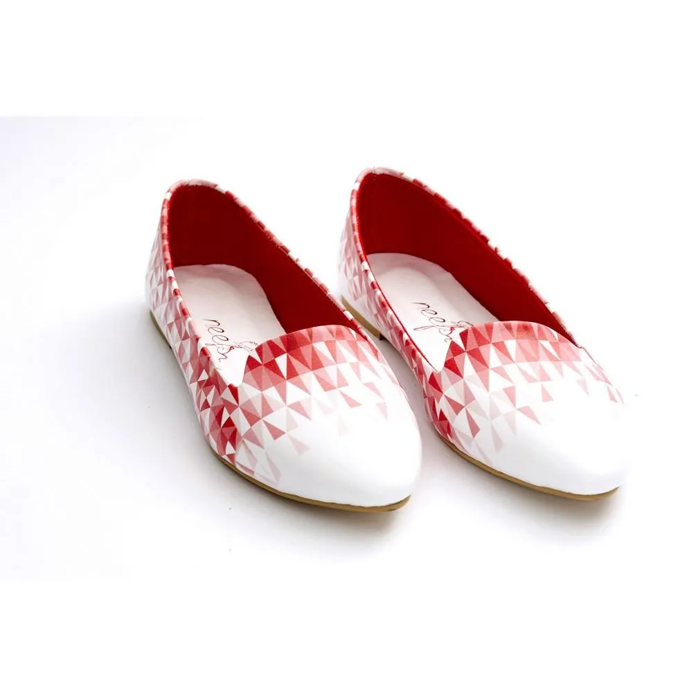 Pattern Ballerinas Shoes NBL216