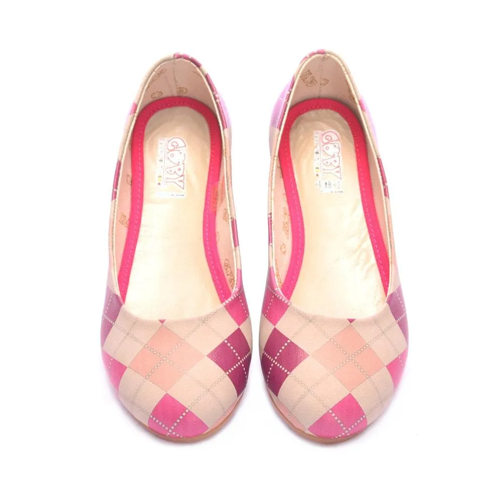 Plaid Ballerinas Shoes 1050