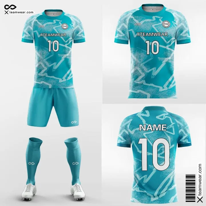 Pop Camouflage Style 4 - Men's Sublimated Football Kit