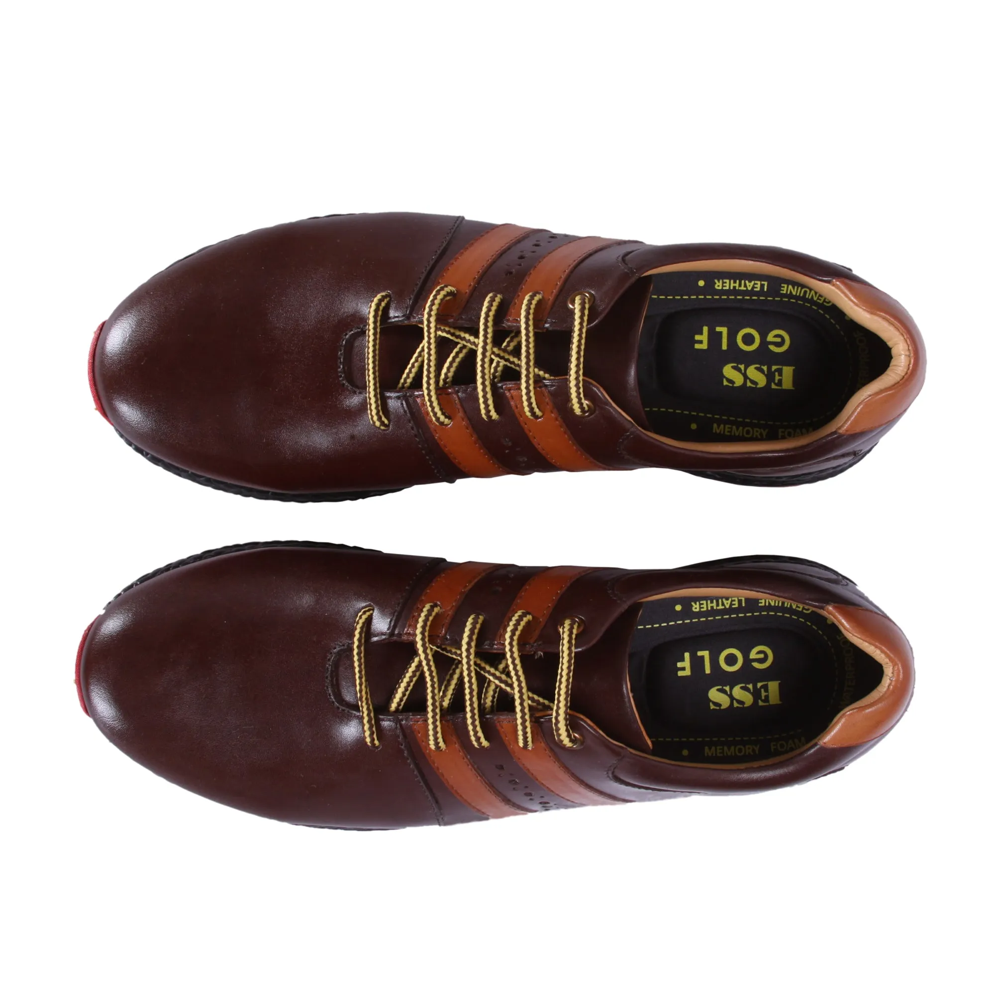 Pound Brown & Tan Golf Shoes