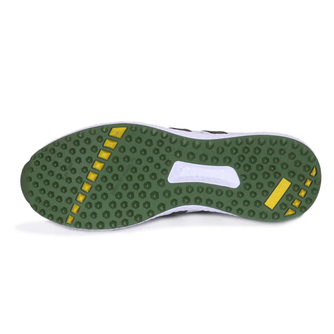 Pound White & Green Golf Shoes