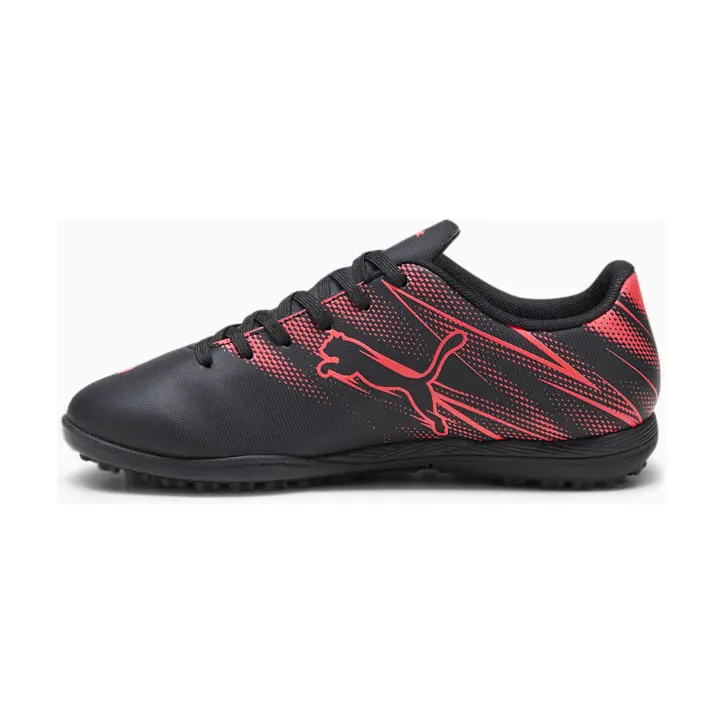 Puma Junior Astro Turf Boots Attacanto TT Jr Puma Black/Posion Pink