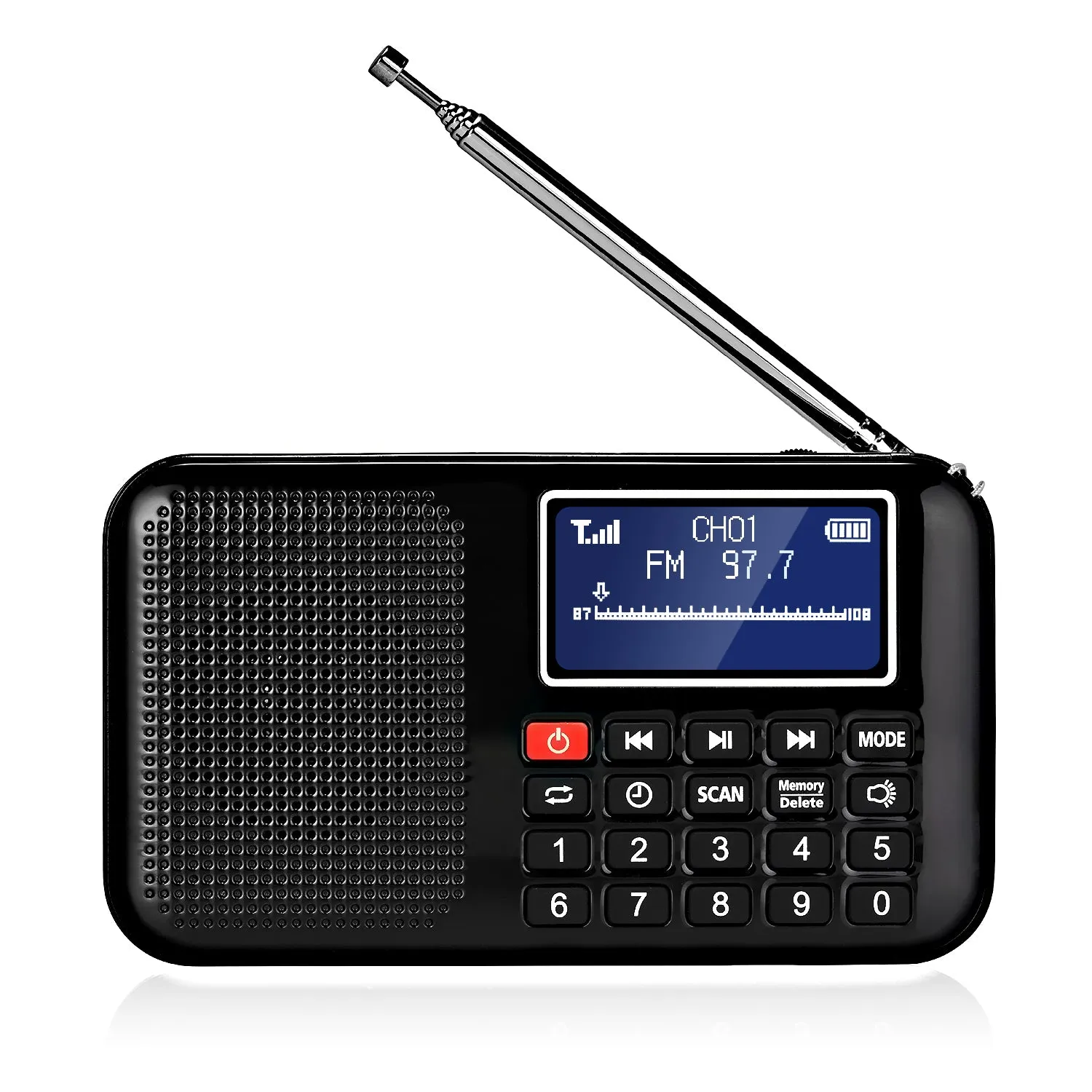 Raddy RF28 Digital Tuning FM Radio | Portable MP3 | Flashlight | Sleep Timer | Support TF Card USB Drive [DISCONTINUED]