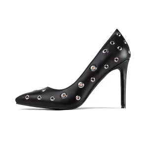 RAID Dover Court Heels in Black