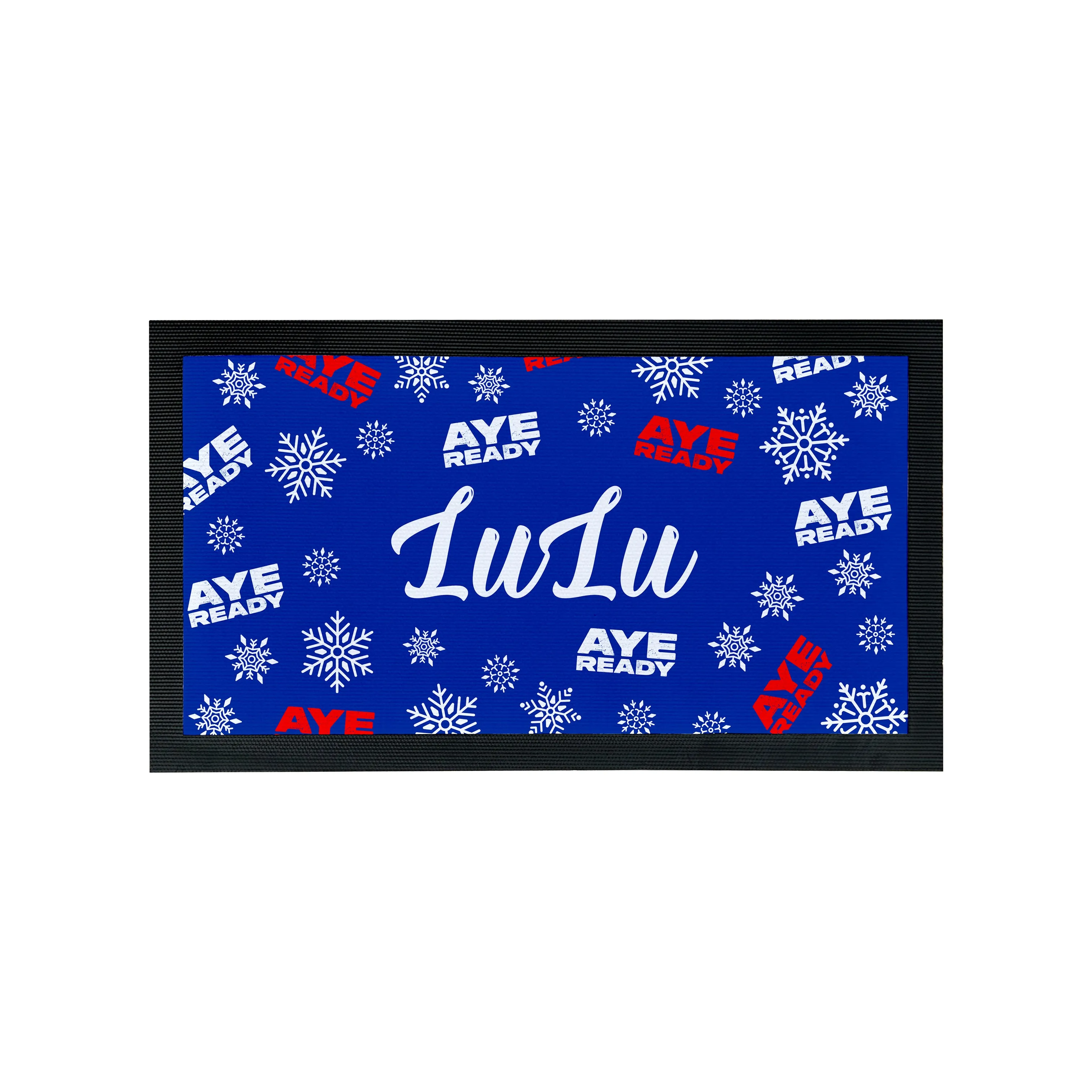 Rangers Christmas Pet Feeding Mat