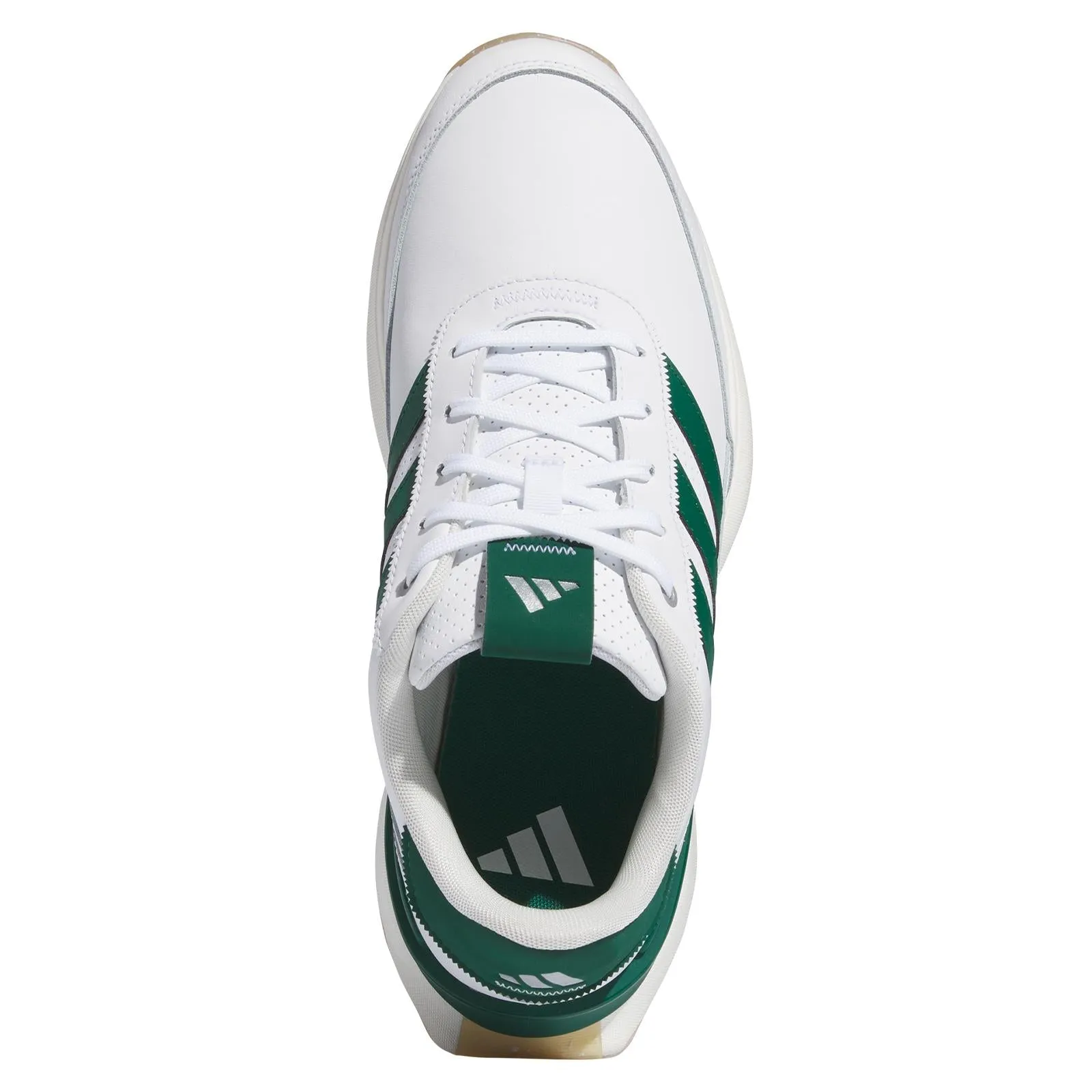 S2G Spikeless Leather 24 Golf Shoes White/Green/Gum - 2025