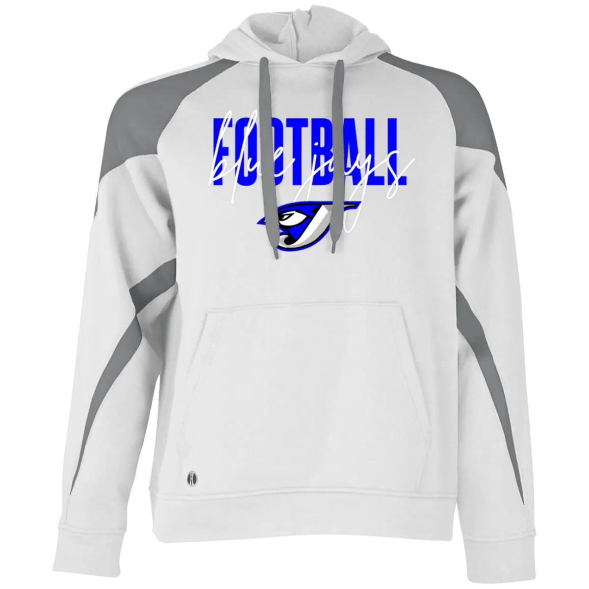 Script Football 229546 Athletic Colorblock Fleece Hoodie