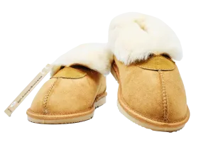 Sheepskin Wool Hardsoles /Brown