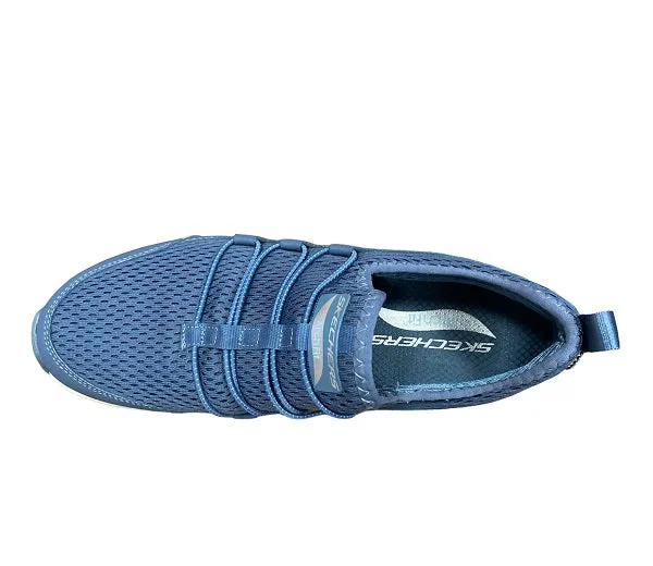 Skechers scarpa sneakers da donna Arch Fit Lucky Thoughts 149056 NVY blu