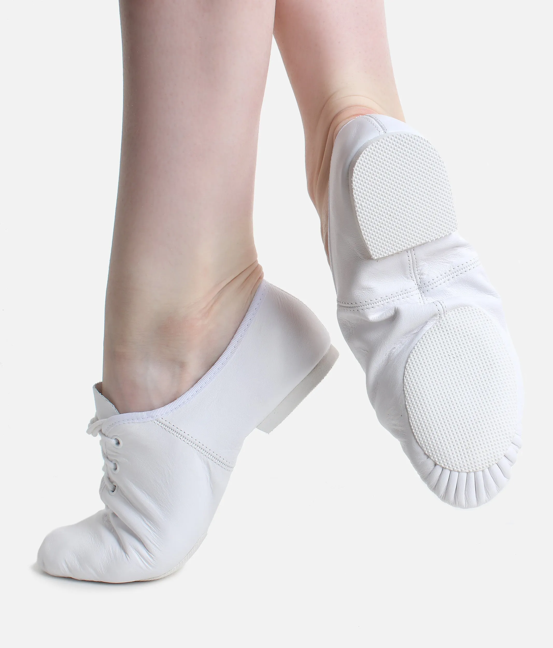 Split Sole Laced Jazz Shoe - JZE09 L