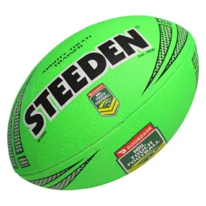 Steeden NRL Mighty Touch Trainer (2022) Footy - Green