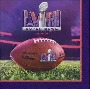 Super Bowl 58 Luncheon Napkins 16 Ct