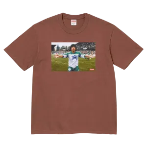 Supreme Maradona Tee Brown