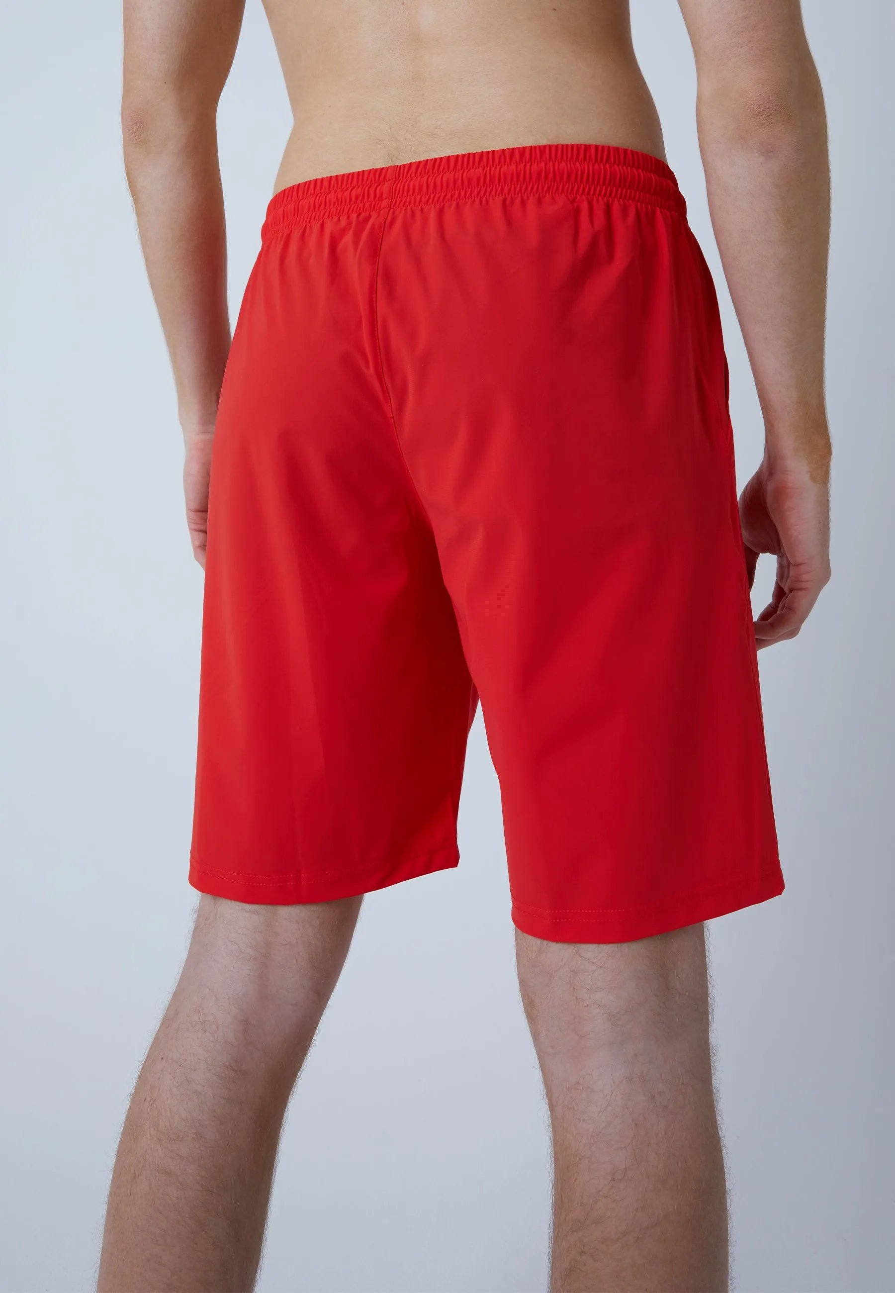 Tennis shorts long, red