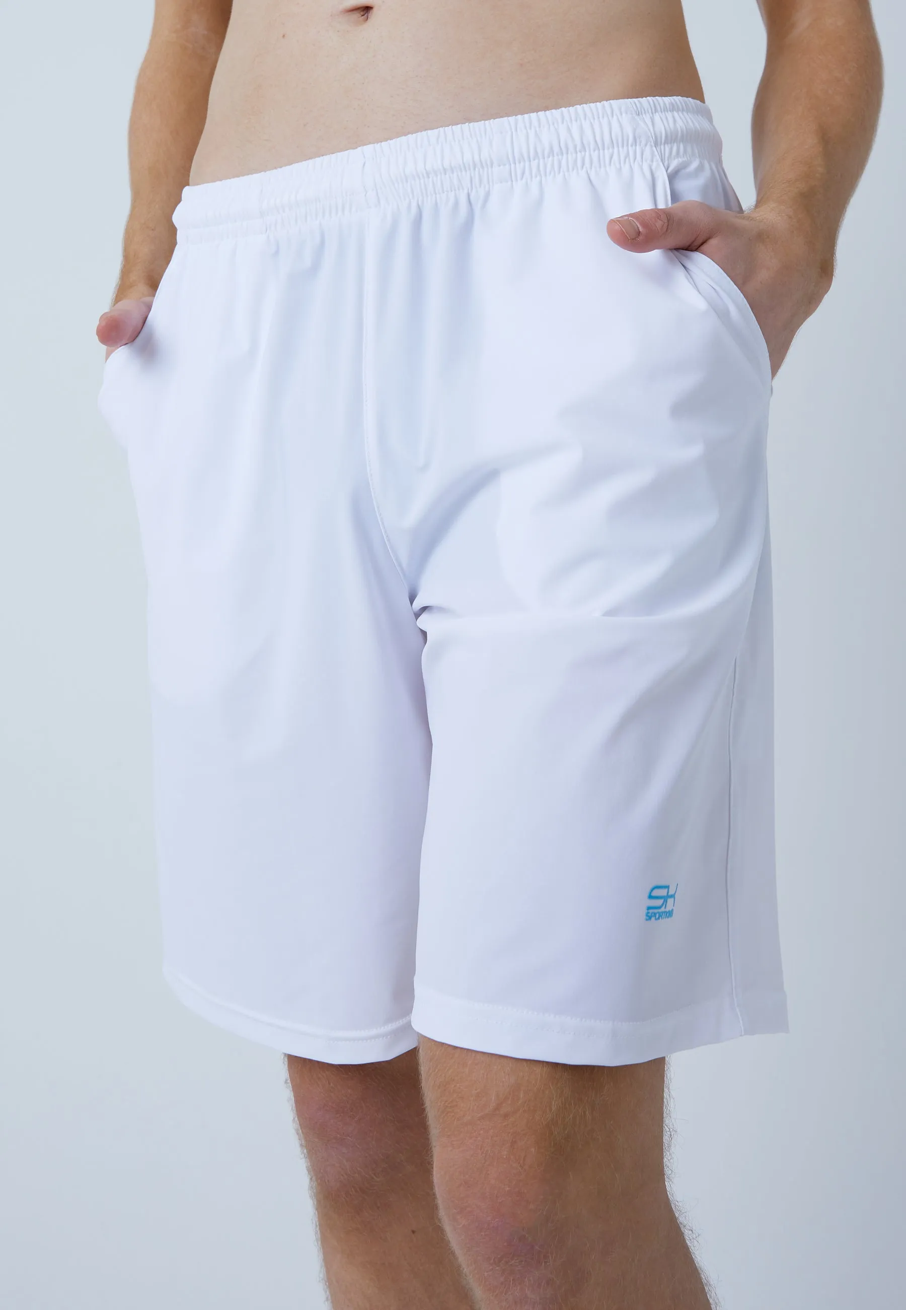 Tennis shorts long, white