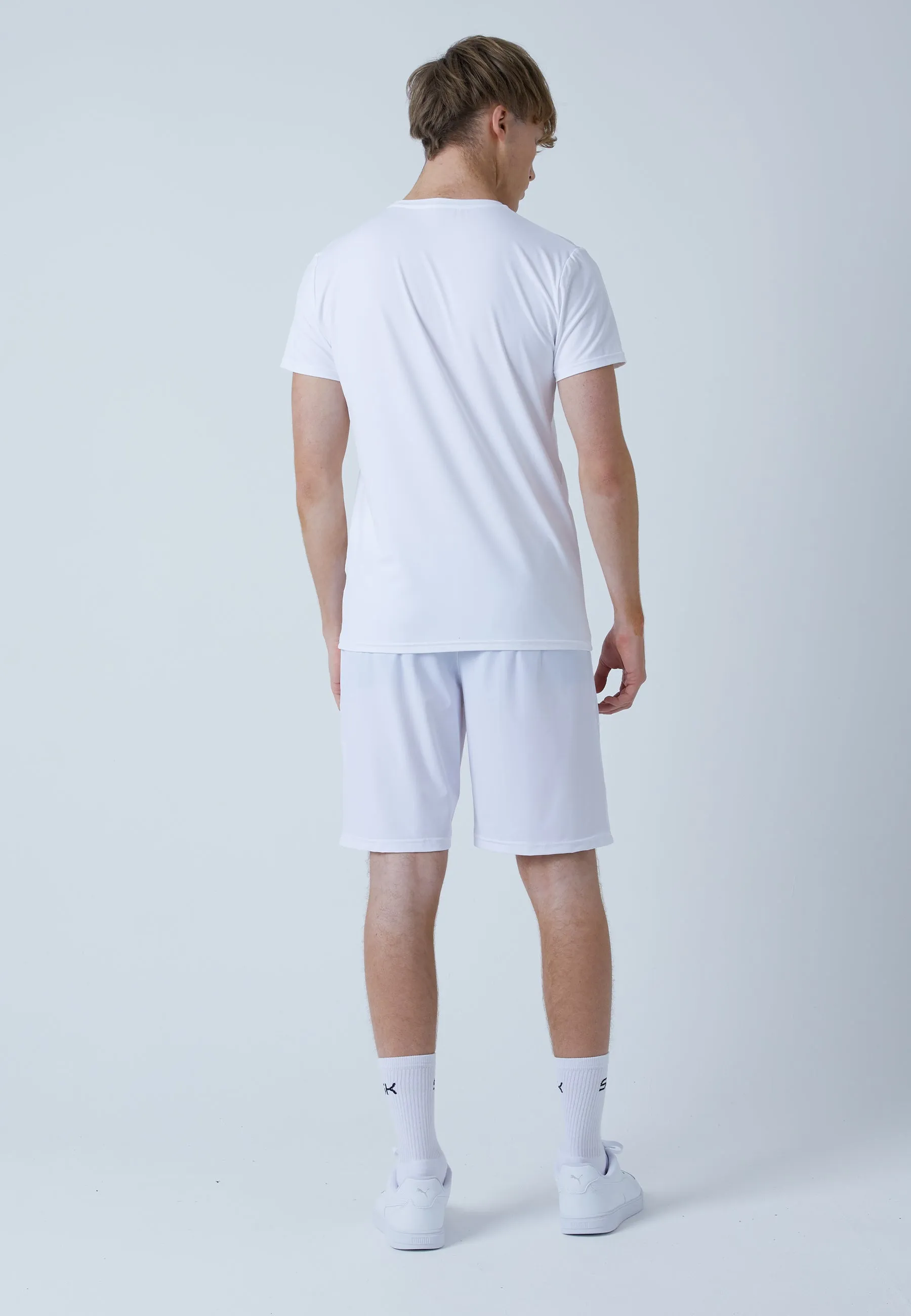 Tennis shorts long, white