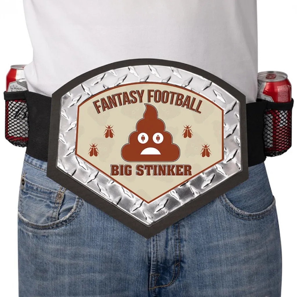 The Big Stinker Fantasy Football Loser Belt