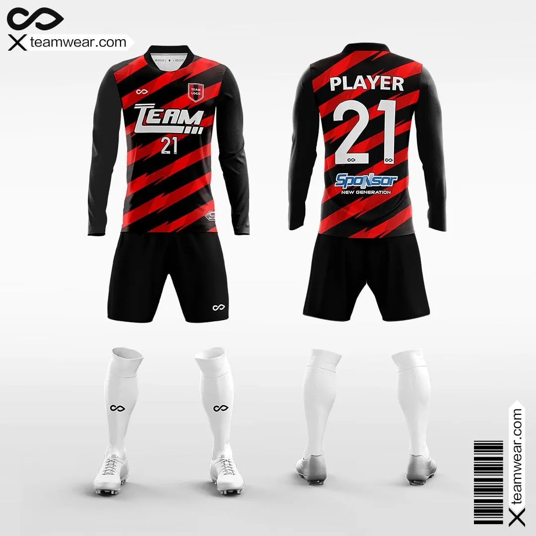 Thorn - Men's Sublimated Long Sleeve Football Kit