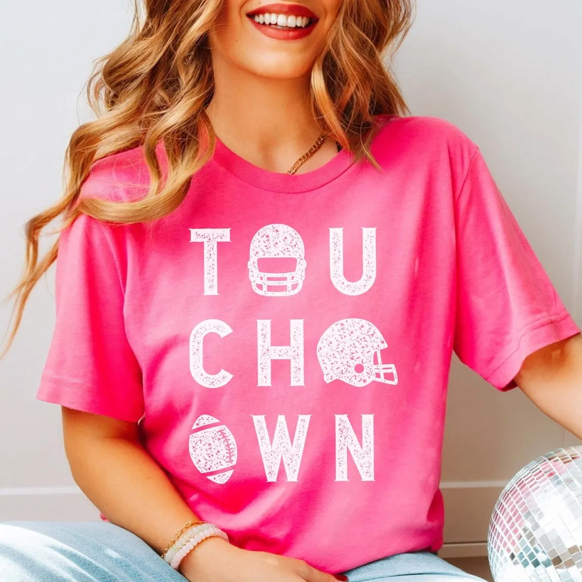 Touchdown Helmet Graphic Tee