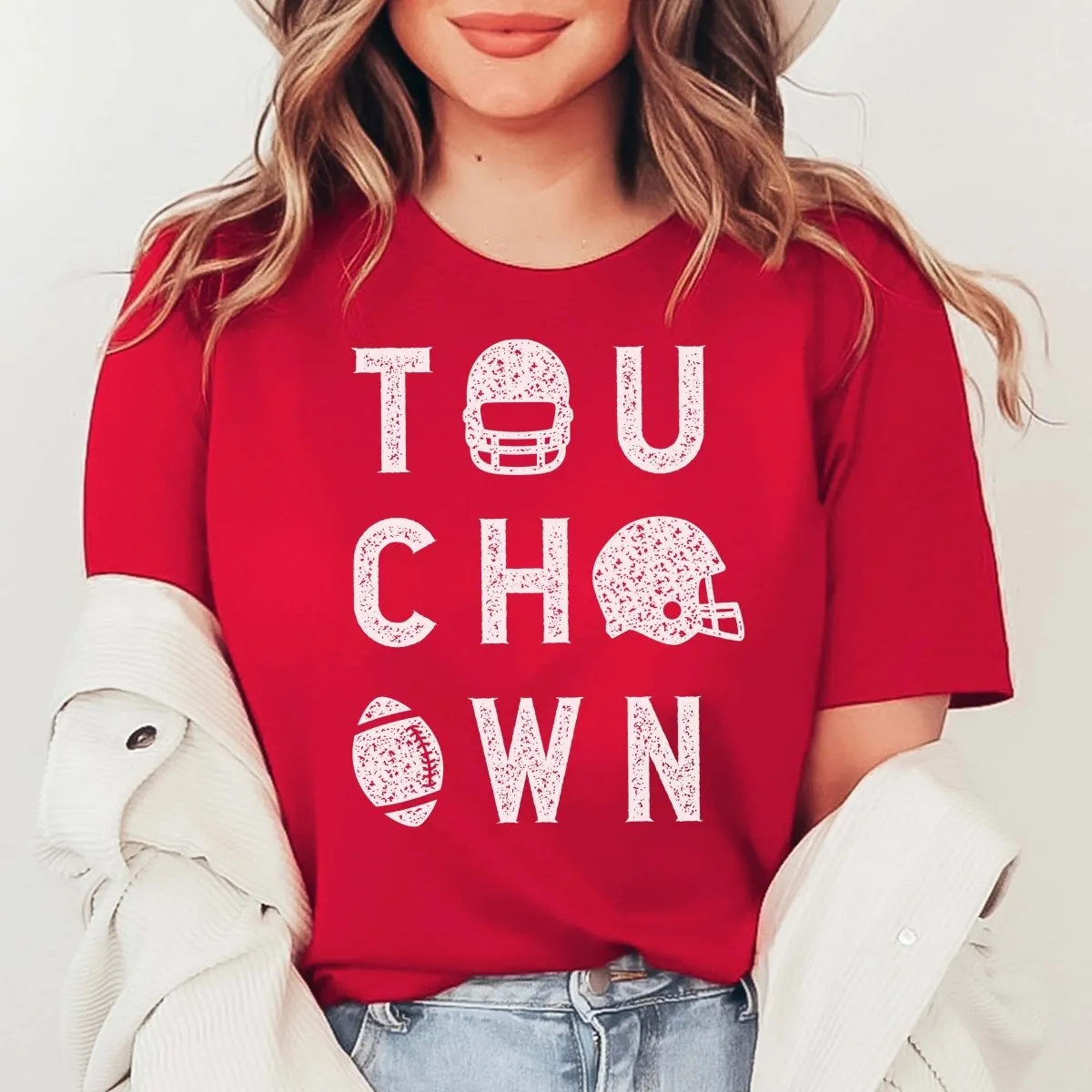 Touchdown Helmet Graphic Tee