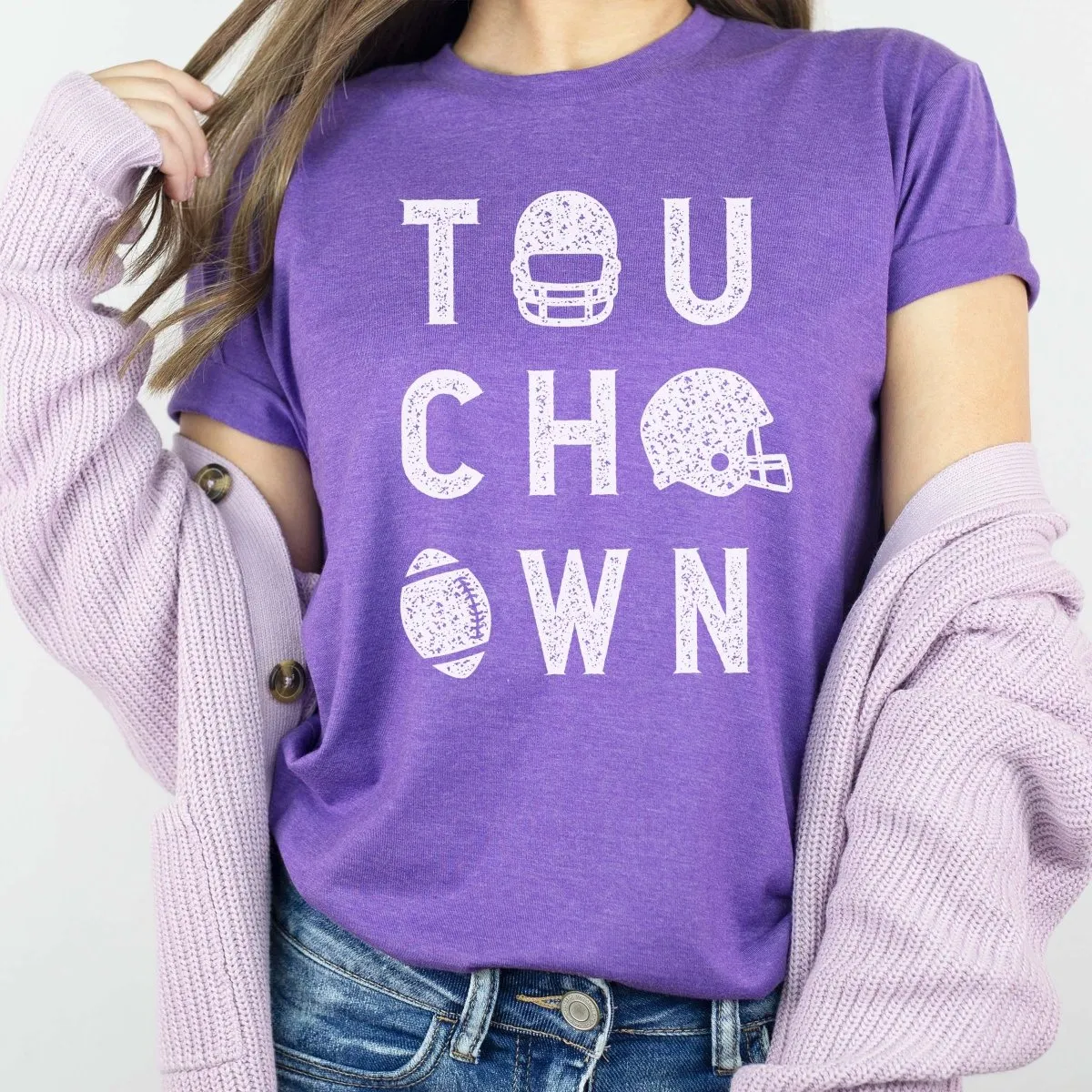 Touchdown Helmet Graphic Tee