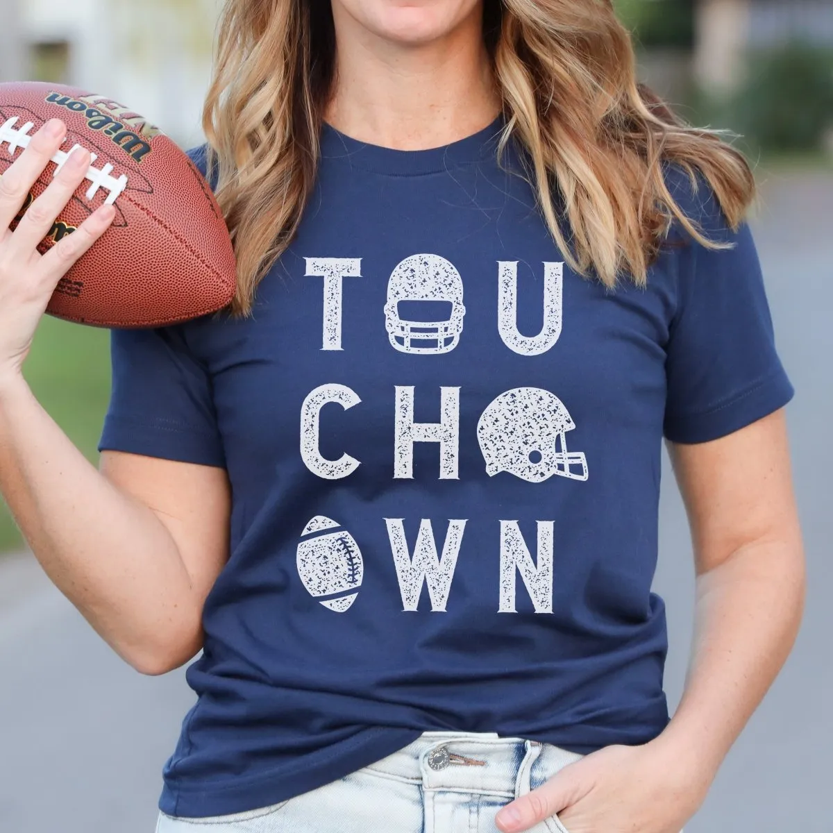 Touchdown Helmet Graphic Tee