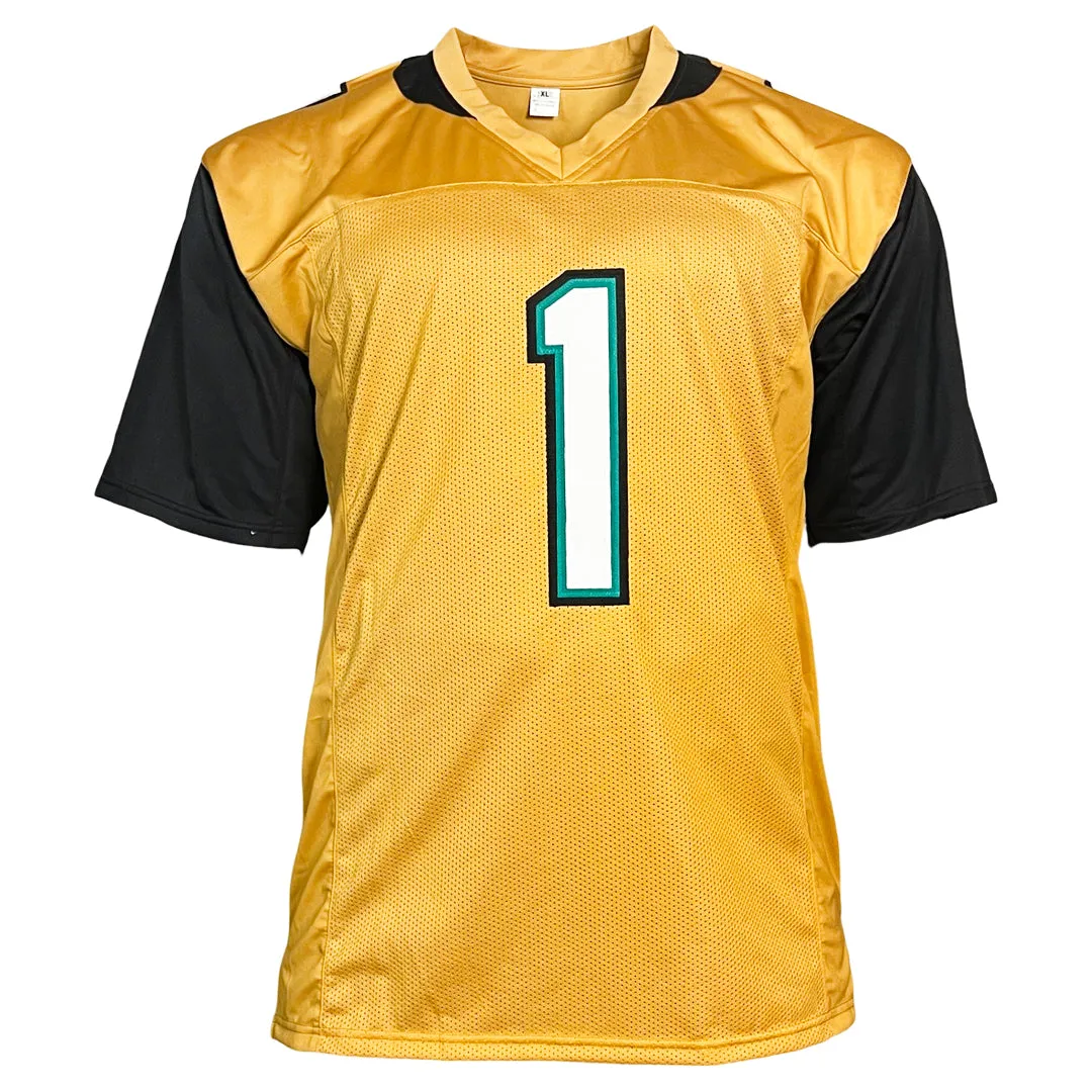 Travis Etienne Signed Jacksonville Gold Football Jersey (Beckett)