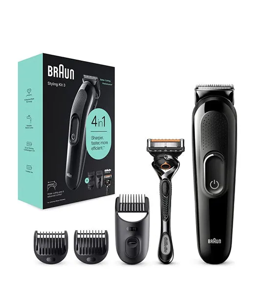 Trimmer Styling Kit Bundle Black