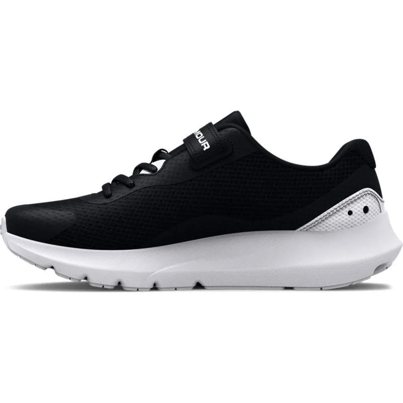 Under Armour Boys Trainer BPS Surge 3 AC Black/White