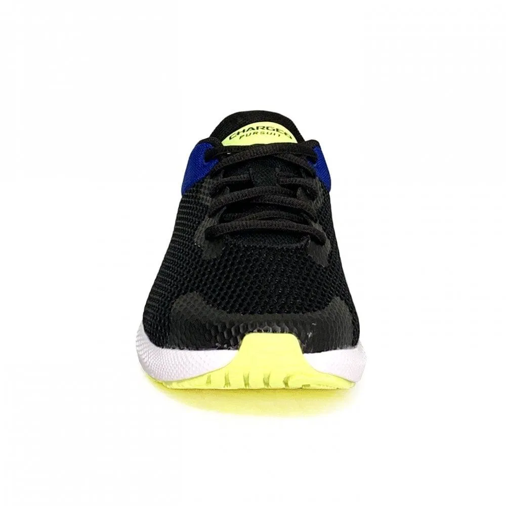 Under Armour Boys Trainers BGS Charged Pursuit 2 BL Black/Royal Blue/Yellow