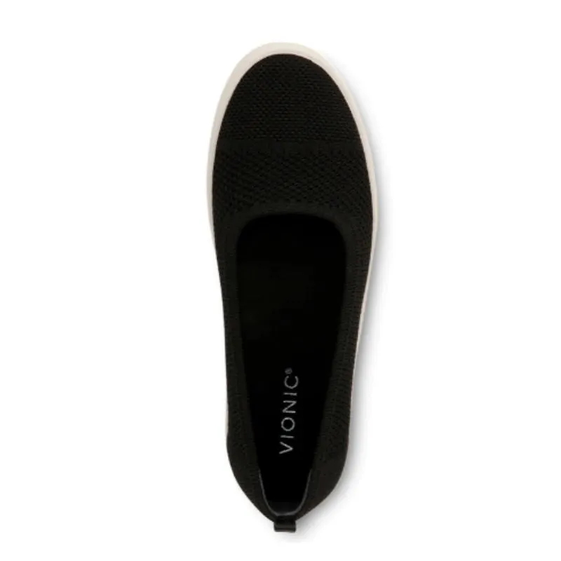 Vionic Uptown Skimmer Black Women's Loafers