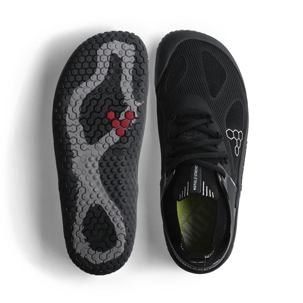 Vivobarefoot Motus Strength Mens Obsidian/Grey